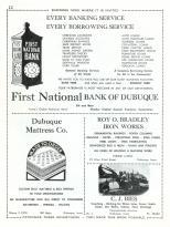 Advertisement - Page 012, Dubuque County 1950c